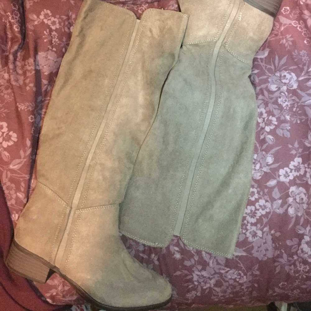 Taupe Riding boots